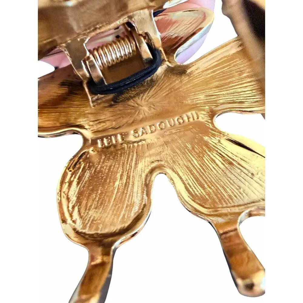 Lele Sadoughi NWT Lily Claw Clip in Gold